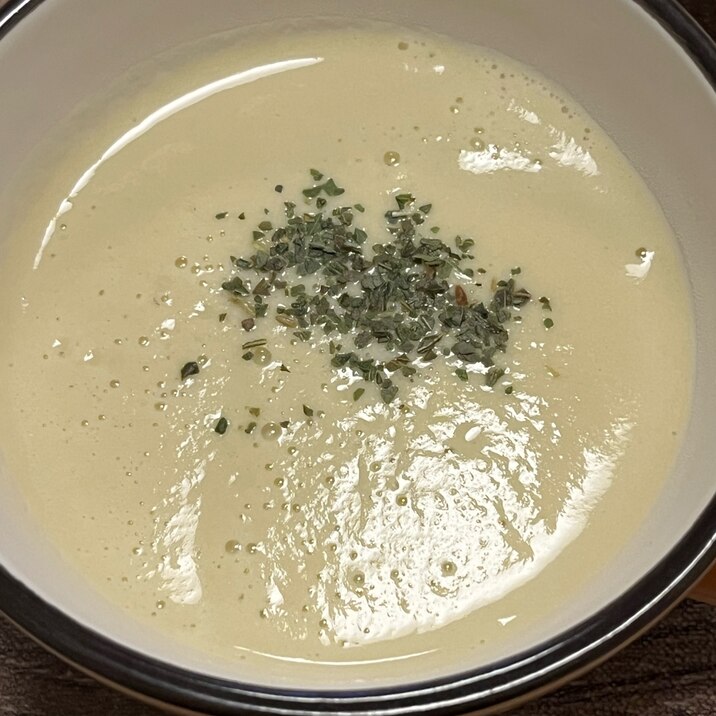 スープメーカーで作る春キャベツと鶏肉のポタージュ